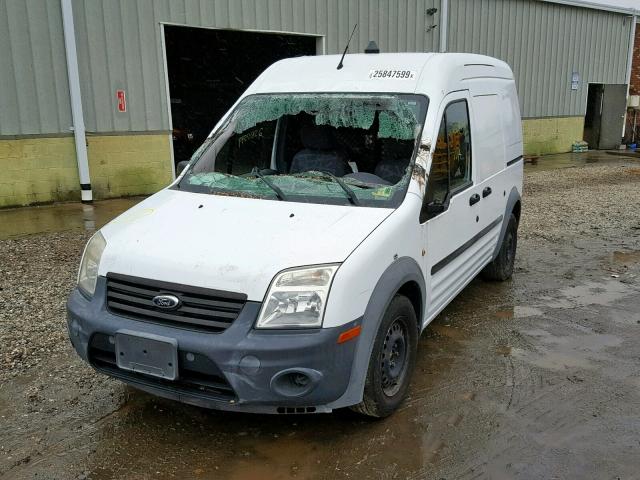 NM0LS7AN8DT147890 - 2013 FORD TRANSIT CO WHITE photo 2