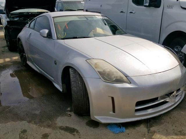 JN1AZ34D76M308764 - 2006 NISSAN 350Z COUPE SILVER photo 1