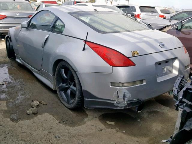 JN1AZ34D76M308764 - 2006 NISSAN 350Z COUPE SILVER photo 3