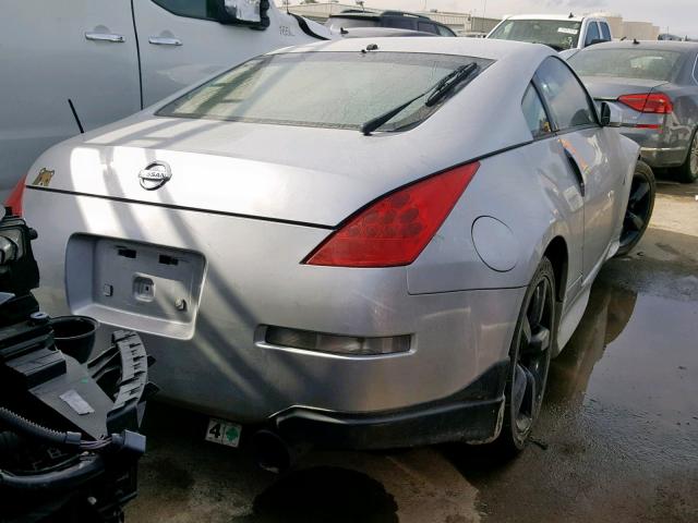 JN1AZ34D76M308764 - 2006 NISSAN 350Z COUPE SILVER photo 4