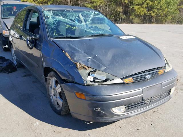 3FAFP31343R175054 - 2003 FORD FOCUS ZX3 GRAY photo 1