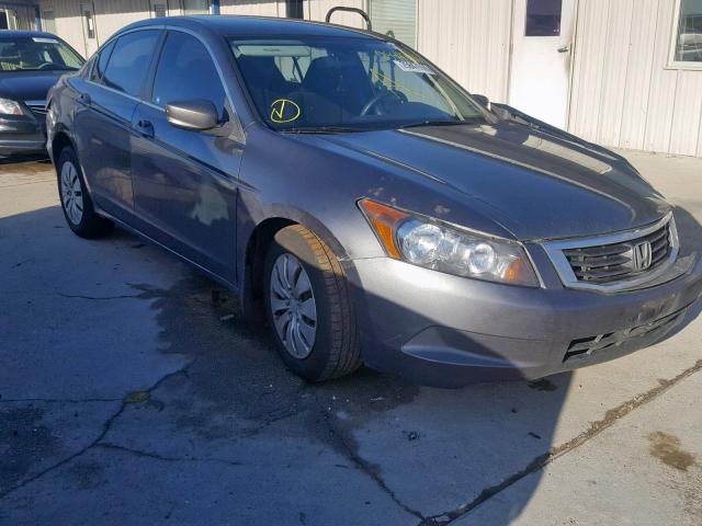 1HGCP26389A163915 - 2009 HONDA ACCORD LX GRAY photo 1