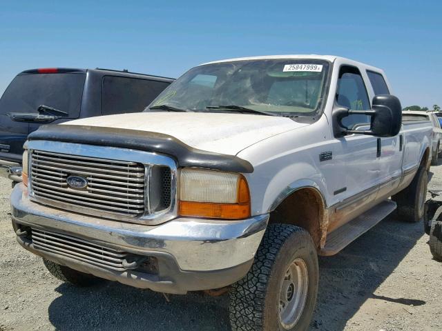 1FTSW31F9XEE38718 - 1999 FORD F350 SRW S WHITE photo 2