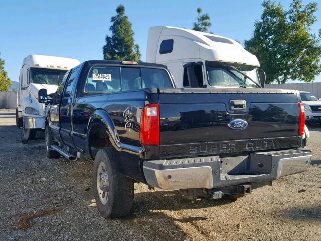 1FTWW31PX7EB14302 - 2007 FORD F350 SRW S BLACK photo 3