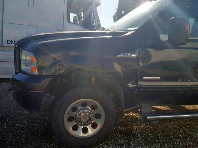 1FTWW31PX7EB14302 - 2007 FORD F350 SRW S BLACK photo 9