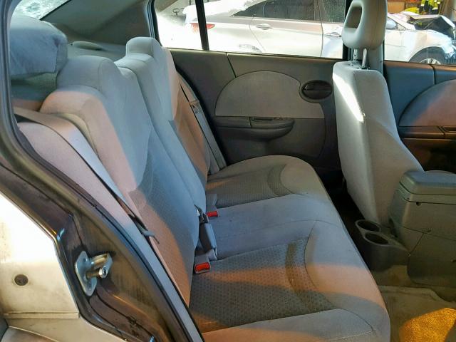 1G8AK52F24Z134453 - 2004 SATURN ION LEVEL SILVER photo 6