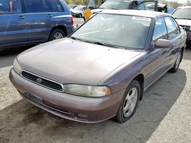 4S3BD6559S7235074 - 1995 SUBARU LEGACY LS MAROON photo 2