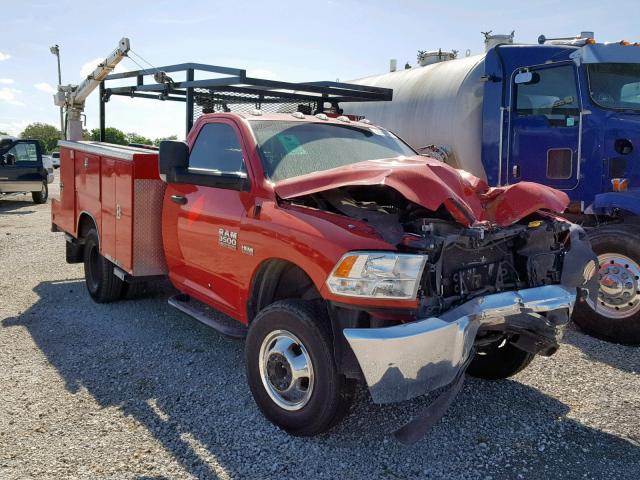 3C7WRSAJ5GG203915 - 2016 RAM 3500 RED photo 1