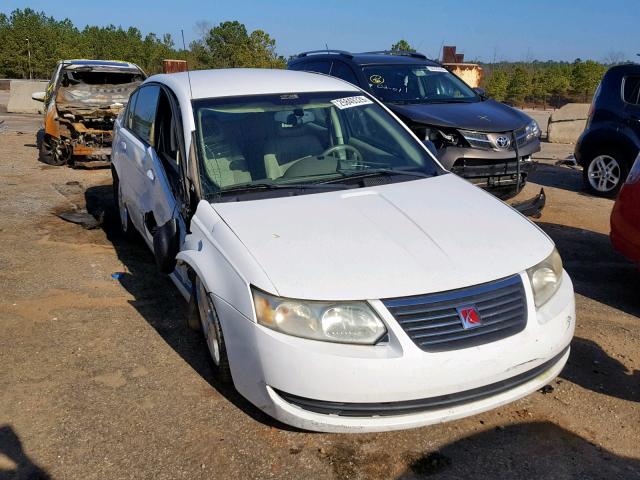 1G8AJ55F87Z107244 - 2007 SATURN ION LEVEL WHITE photo 1
