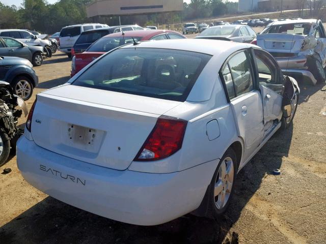1G8AJ55F87Z107244 - 2007 SATURN ION LEVEL WHITE photo 4