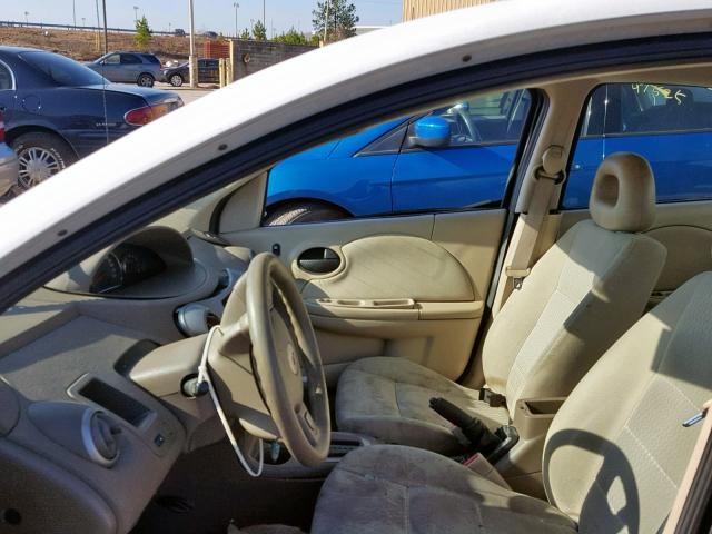 1G8AJ55F87Z107244 - 2007 SATURN ION LEVEL WHITE photo 5