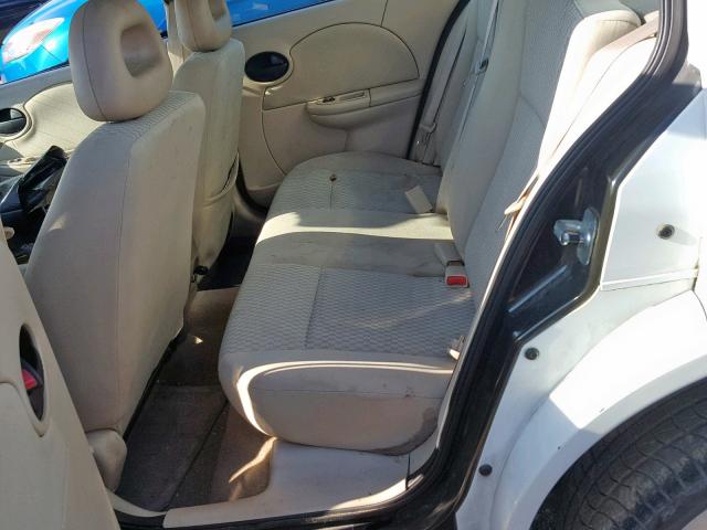 1G8AJ55F87Z107244 - 2007 SATURN ION LEVEL WHITE photo 6