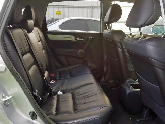 JHLRE4H79BC028305 - 2011 HONDA CR-V EXL SILVER photo 6