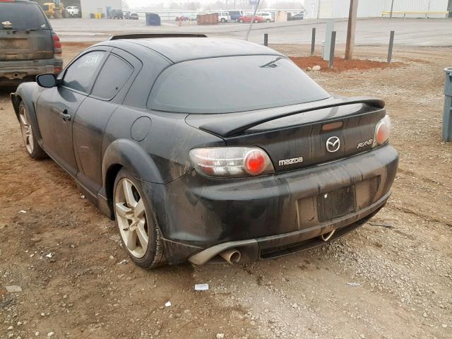 JM1FE173240114878 - 2004 MAZDA RX8 BLACK photo 3