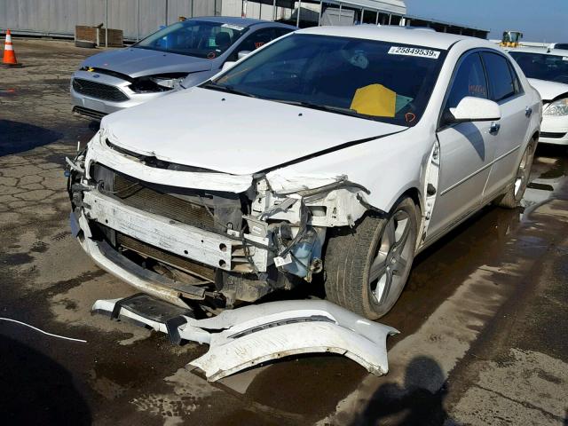 1G1ZC5E07CF351938 - 2012 CHEVROLET MALIBU 1LT თეთრი ფოტო 2