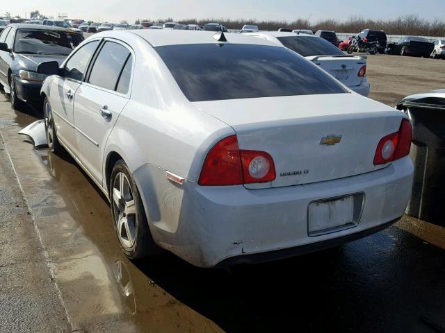 1G1ZC5E07CF351938 - 2012 CHEVROLET MALIBU 1LT თეთრი ფოტო 3