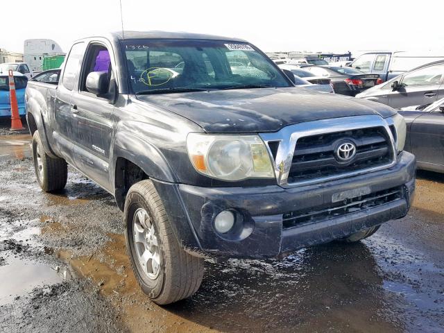 5TETU62N87Z403182 - 2007 TOYOTA TACOMA PRE BLACK photo 1