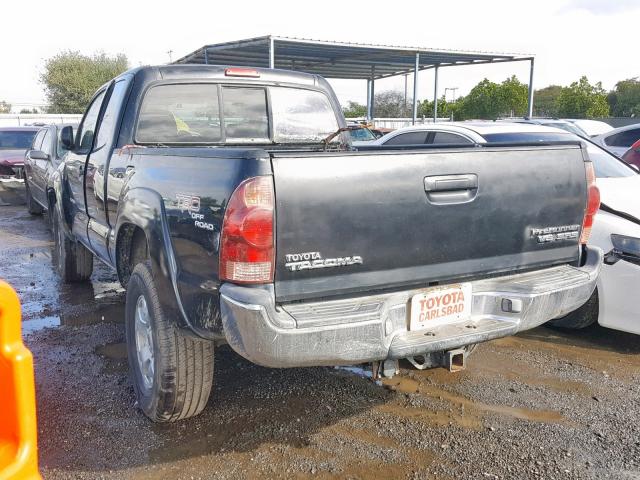 5TETU62N87Z403182 - 2007 TOYOTA TACOMA PRE BLACK photo 3