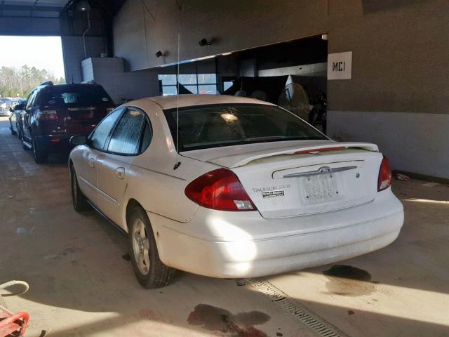 1FAFP55243G164639 - 2003 FORD TAURUS SES WHITE photo 3