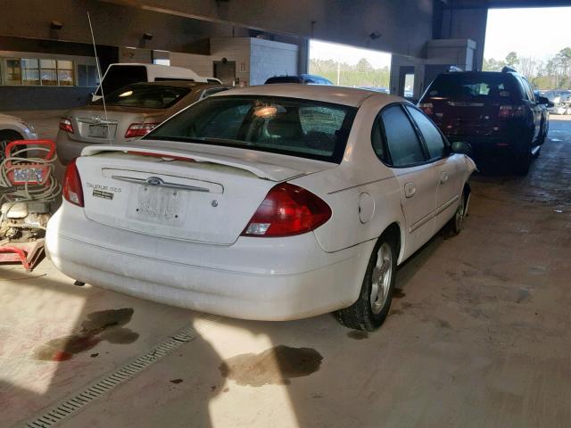 1FAFP55243G164639 - 2003 FORD TAURUS SES WHITE photo 4