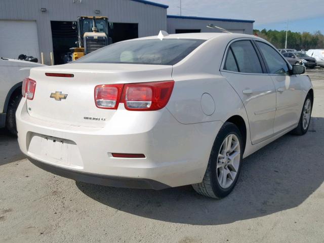 1G11C5SL2EU167534 - 2014 CHEVROLET MALIBU 1LT თეთრი ფოტო 4