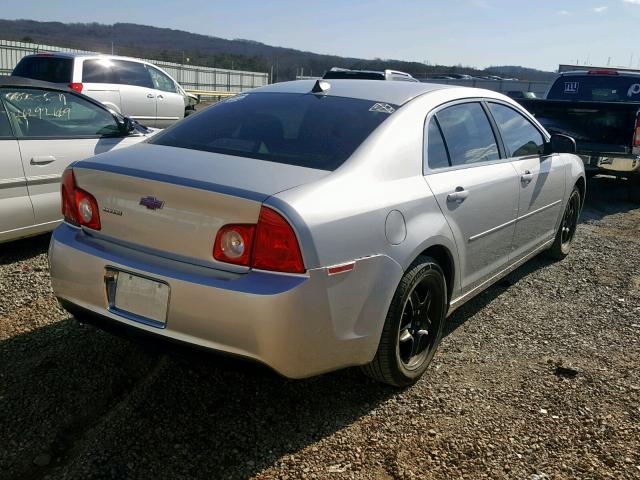 1G1ZA5E0XCF350224 - 2012 CHEVROLET MALIBU LS 银色 照片 4