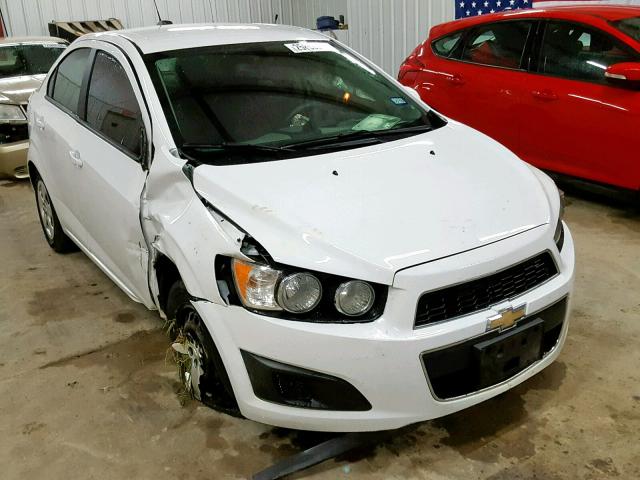 1G1JA5SH3F4180554 - 2015 CHEVROLET SONIC LS 白色 照片 1