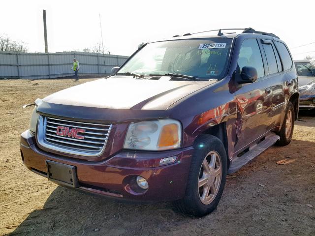 1GKDT13SX72200611 - 2007 GMC ENVOY BURGUNDY photo 2