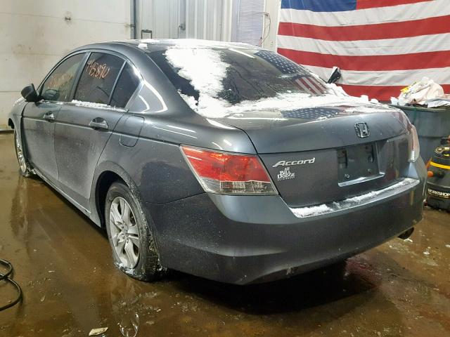 1HGCP2F45AA159530 - 2010 HONDA ACCORD LXP GRAY photo 3