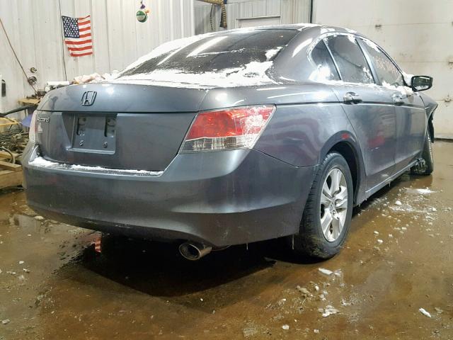 1HGCP2F45AA159530 - 2010 HONDA ACCORD LXP GRAY photo 4