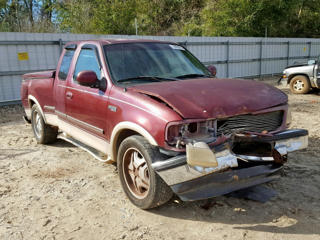 1FTEX17L5VNC29789 - 1997 FORD F150 RED photo 1