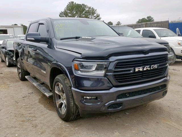 1C6SRFJT9KN621695 - 2019 RAM 1500 LARAM BLACK photo 1