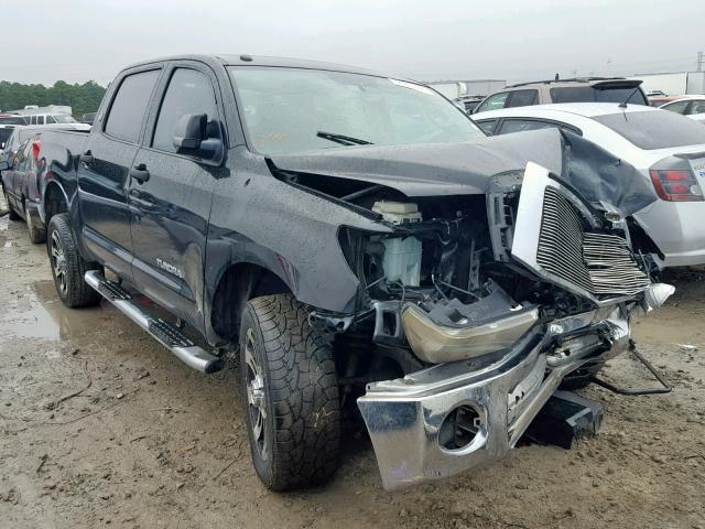 5TFEM5F13CX049924 - 2012 TOYOTA TUNDRA CRE BLACK photo 1