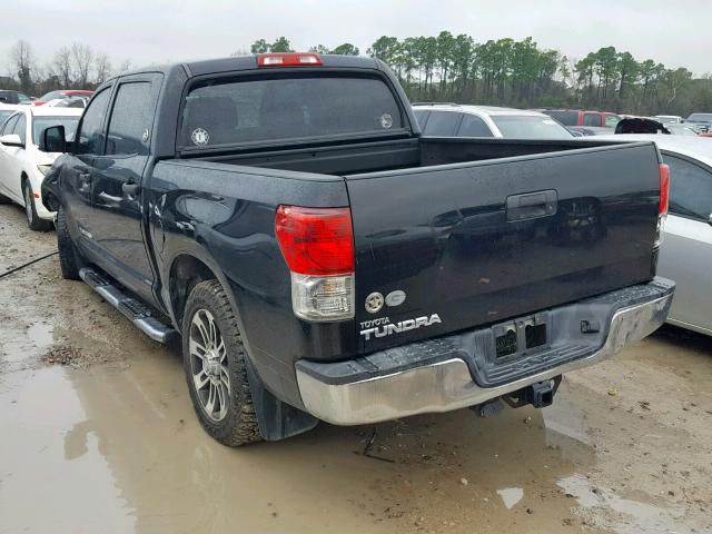 5TFEM5F13CX049924 - 2012 TOYOTA TUNDRA CRE BLACK photo 3