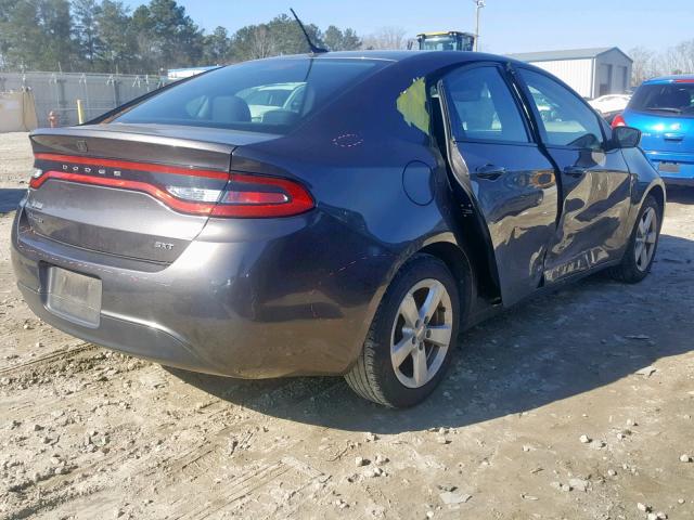 1C3CDFBBXGD750970 - 2016 DODGE DART SXT GRAY photo 4