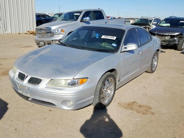 1G2WP52K62F129141 - 2002 PONTIAC GRAND PRIX 银色 照片 2