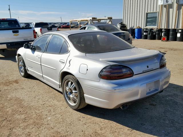 1G2WP52K62F129141 - 2002 PONTIAC GRAND PRIX 银色 照片 3