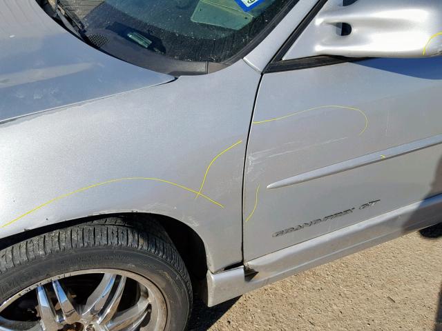 1G2WP52K62F129141 - 2002 PONTIAC GRAND PRIX 银色 照片 9