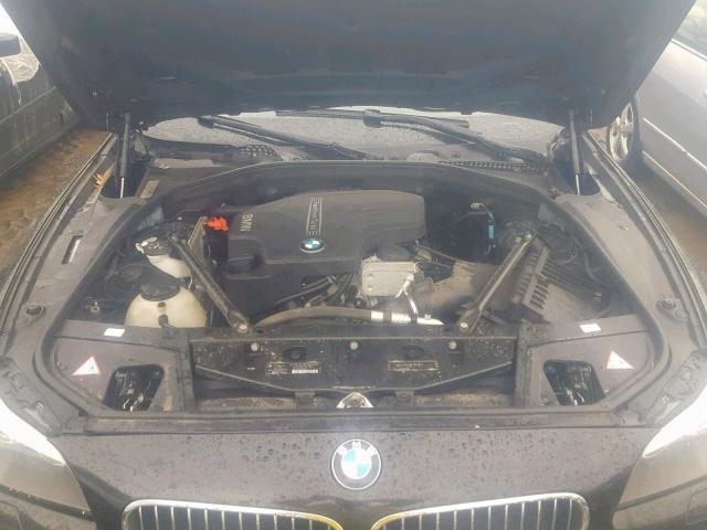 WBAXH5C58CC595143 - 2012 BMW 528 XI BLACK photo 7