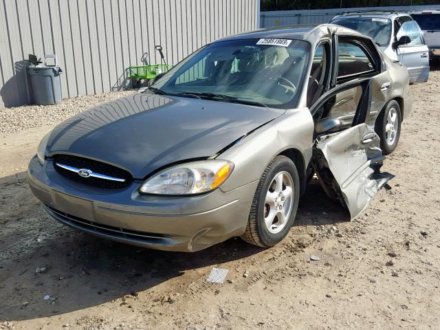 1FAFP55U03A136258 - 2003 FORD TAURUS SES GREEN photo 2