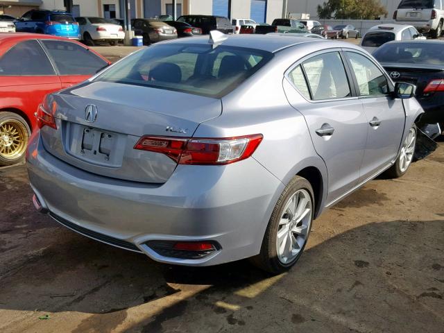 19UDE2F71GA022940 - 2016 ACURA ILX PREMIU SILVER photo 4