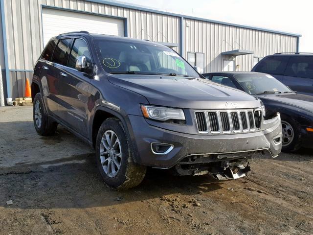 1C4RJFBG5EC470371 - 2014 JEEP GRAND CHER GRAY photo 1