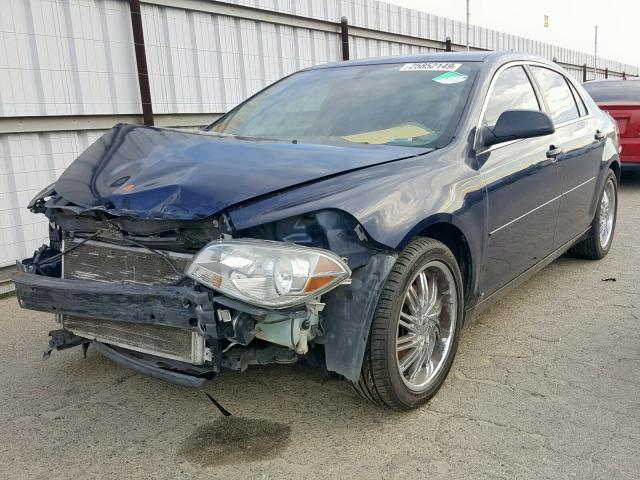 1G1ZG57B19F232567 - 2009 CHEVROLET MALIBU LS BLUE photo 2