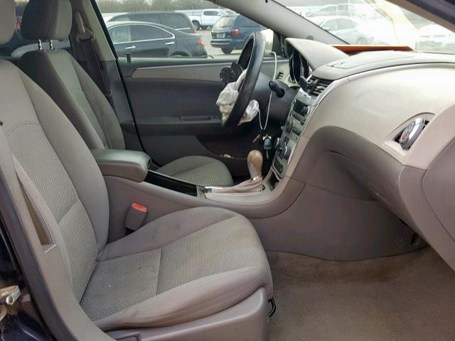 1G1ZG57B19F232567 - 2009 CHEVROLET MALIBU LS BLUE photo 5