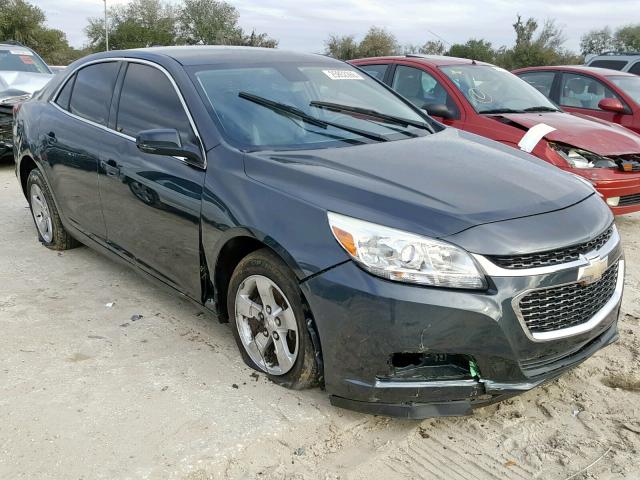 1G11C5SL2FF197557 - 2015 CHEVROLET MALIBU 1LT GRAY photo 1