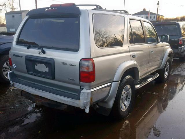 JT3HN86R3Y0266153 - 2000 TOYOTA 4RUNNER SR SILVER photo 4