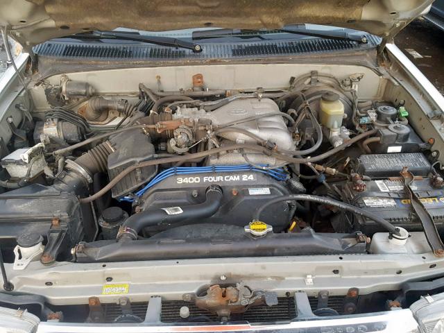 JT3HN86R3Y0266153 - 2000 TOYOTA 4RUNNER SR SILVER photo 7