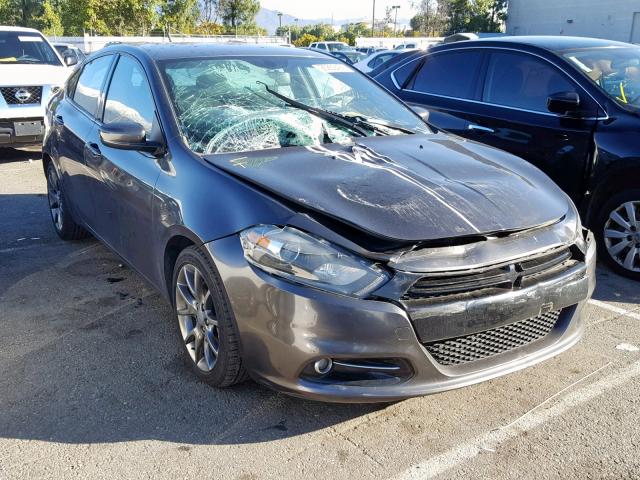 1C3CDFBB2ED860828 - 2014 DODGE DART SXT CHARCOAL photo 1