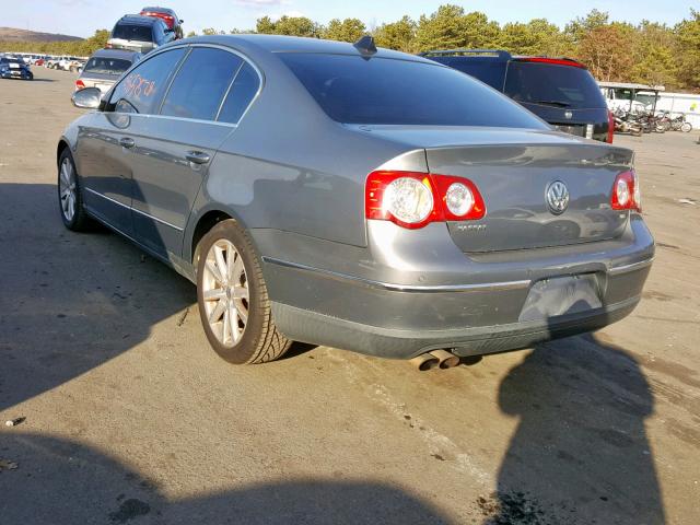 WVWCU93C16P188846 - 2006 VOLKSWAGEN PASSAT 3.6 GRAY photo 3