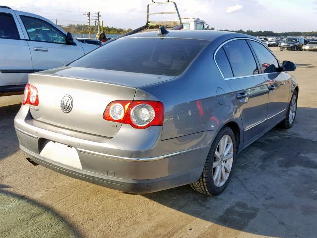 WVWCU93C16P188846 - 2006 VOLKSWAGEN PASSAT 3.6 GRAY photo 4